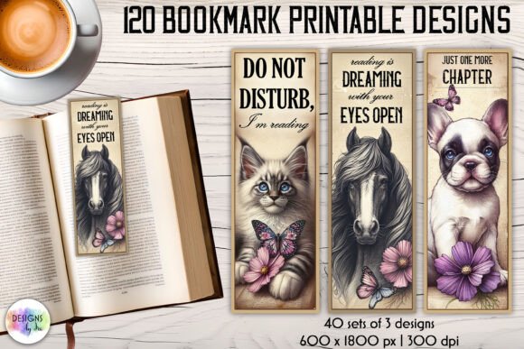 Bookmarks Bundle for Pet and Nature Lovers