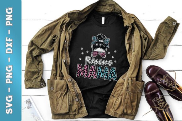 Dog Rescue Mama Happy Mother's Day SVG Review