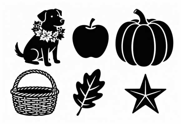 Fall Autumn Dog Pumpkin Apple Leaf Embroidery Design Review