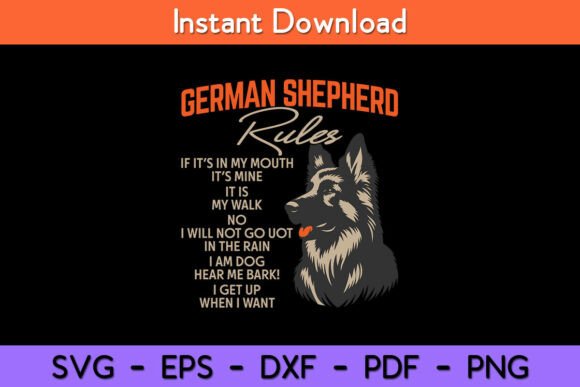 German Shepherd Rules - Dog Lover Animal Review