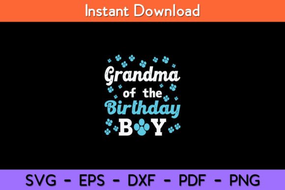 Grandma of the Birthday Boy Dog Paw Bday Review