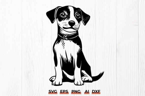 Jack Russell Terrier SVG for Embroidery Projects