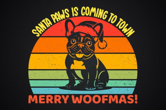 Santa Paws is Coming - Woofmas Dog Embroidery Review