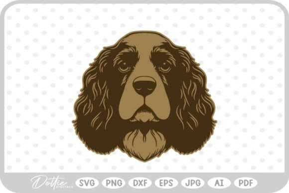 Spaniel Cocker Springer Dog Embroidery Design Review